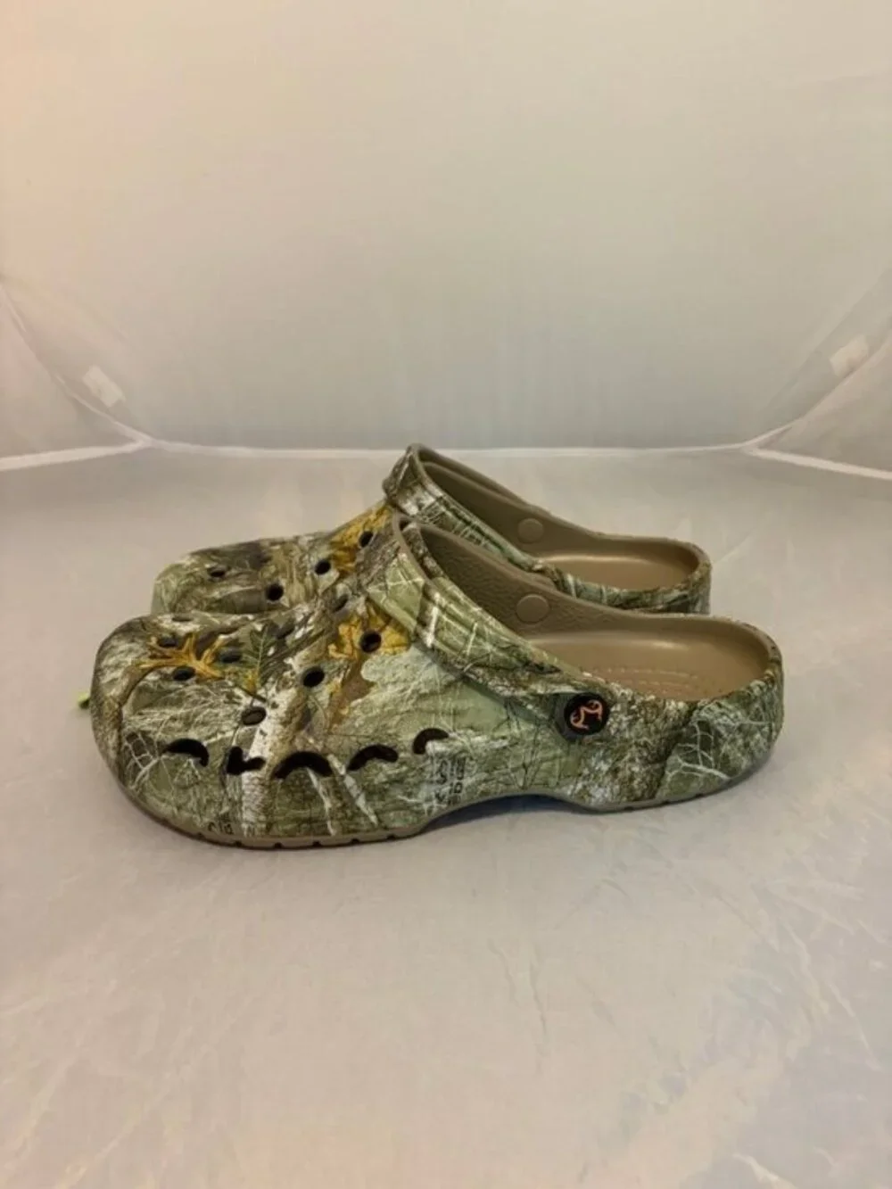 Camo Crocs Real Tree Edge Baya APX men’s shoes size 9 and 10 210511-90H slip on